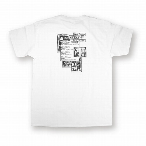 TOUR2019 Apartment of SICK(S)ツアーTシャツ